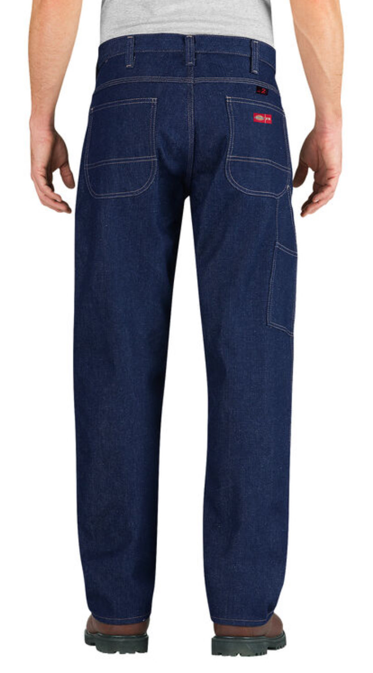 Dickies Dickies Flame Resistant Relaxed Fit Straight Leg Carpenter Jeans W217776