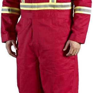 Walls FR Walls Red 9-Ounce FR 88/12 Striped Coverall C62045