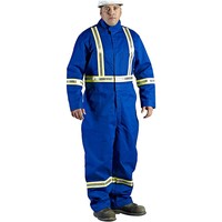 Walls Royal Blue 9-Ounce FR 88/12 Striped Coverall