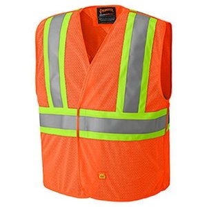 Pioneer Pioneer 6914A V2510850 Flame Resistant Hi-Viz Vest – Orange