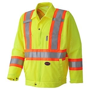 Pioneer Pioneer 5999J V1070260 Hi-Viz Traffic Safety Jacket – Yellow/Green