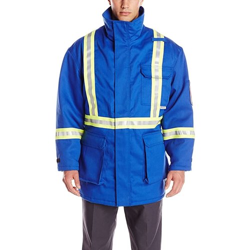 Viking 55679 Viking® Firewall FR® CSA Striped Insulated Parka Blue Viking 55679 Viking® Firewall FR® CSA Striped Insulated Parka Blue