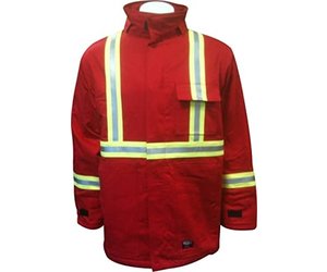 Walls Red FR Striped Parka Big Valley Sales