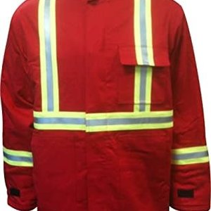 Walls FR Walls FR Insulated Red Striped Parka CFR35054 RD2