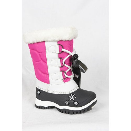 Baffin Baffin Children’s Boots Ava White and Fuchsia -40 SNFL-C018