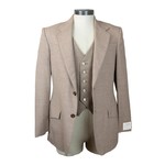 Hallmark Wool Blend Vintage Suit / Vest Combo - Size 40 - #33