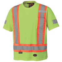 Pioneer Hi-Vis Cotton Safety T-Shirt Short Sleeve Yellow/Green 6980 V1050560