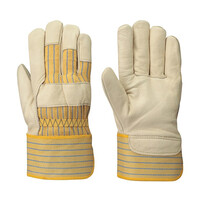 Pioneer Fitters Cowgrain Work Glove #537 XL 12 Pack