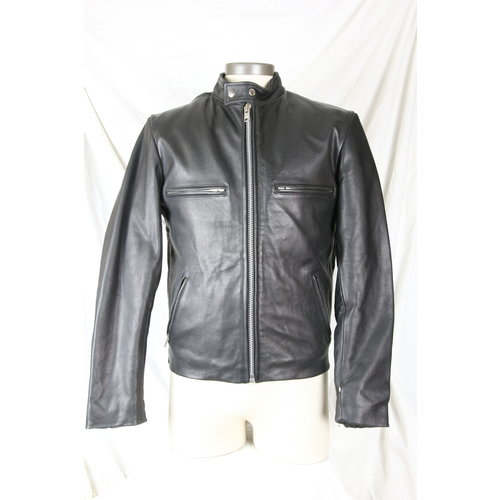 Cruiser by Safari Men’s Biker Jacket Black Built-in Neck Warmer Zip-Out Liner Nehru Collar Leather Cruiser by Safari Men’s Biker Jacket Black Built-in Neck Warmer Zip-Out Liner Nehru Collar Leather
