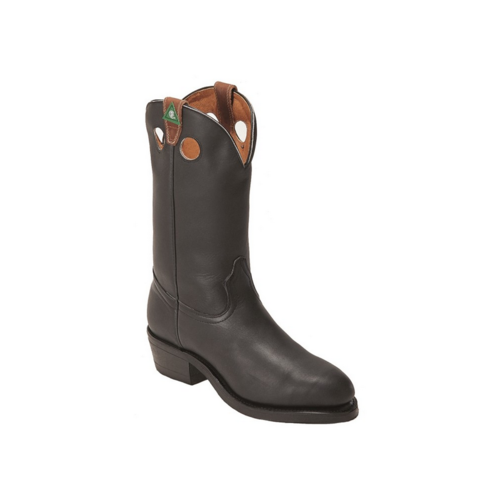 Boulet Boulet Mens Steel Toe Grasso Black Roper boot 8119 Boulet Boulet Mens Steel Toe Grasso Black Roper boot 8119