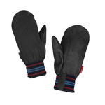 Tough Duck Tough Duck Pigskin Leather Sherpa Lined Mittens Black G37413