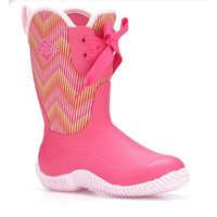 Muck Kid’s Halo Prints Boot Multi-Season Pink Ballerina 100% Waterproof KHL-4WAV