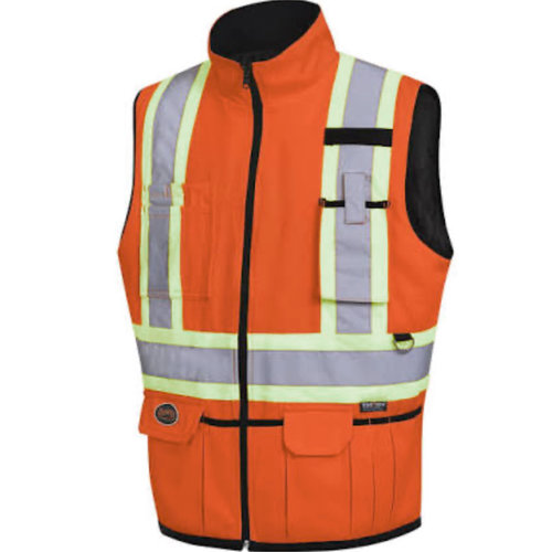 Pioneer Hi Vis Reversible Insulated Safety Vest #6688 (V1022450)