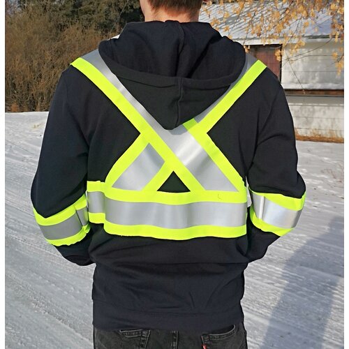 Rasco Rasco FR Front-Zip w/Detachable Hood - FR7102 BK