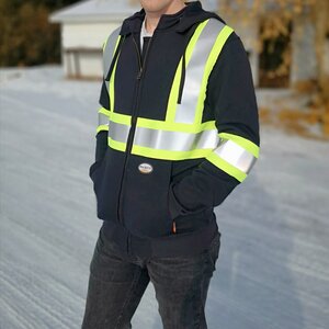 Rasco Rasco FR Front-Zip w/Detachable Hood - FR7102 BK