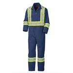 Pioneer Pioneer Navy Poly/Cotton Coverall 5516