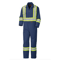 Pioneer Navy Poly/Cotton Coverall 5516