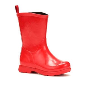 Muck Muck Kids (Youth)  Bergen Red Rubber Boot - KBT-600 - SIZE 5