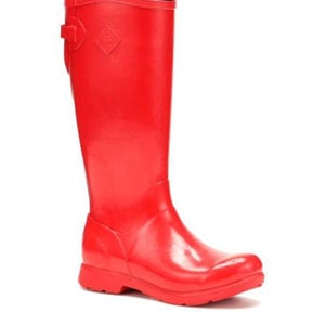 Muck Muck Women’s Bergen Tall Red Rubber Boot - WBT-600