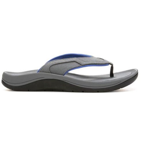 Muck Muck Men’s Wanderer Flip Flop Grey/Blue - MWF-100 Muck Muck Men’s Wanderer Flip Flop Grey/Blue - MWF-100