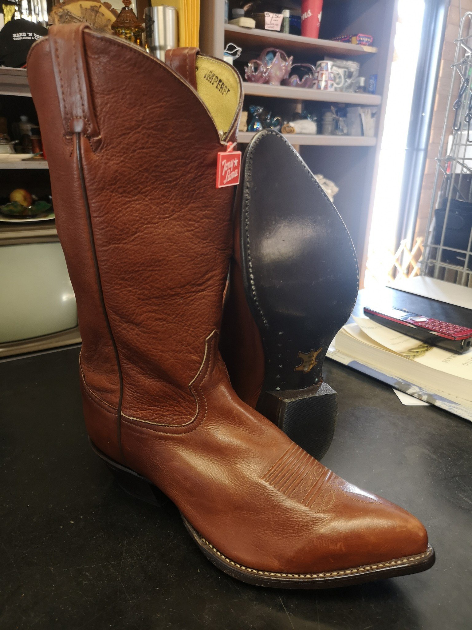 tony lama mens cowboy boots