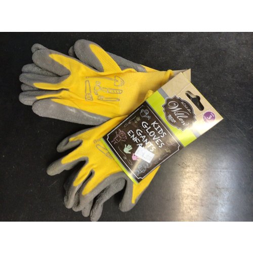 Kids Work Glove Yellow Nylon 70-1-811