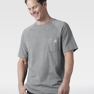 Dickies Dickies Cooling Temp-iQ® Light Grey Performance Short Sleeve T-Shirt - SS600HG