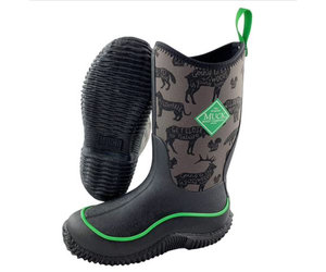 Muck Kids Hale Green Animal Print Boot KBH 9ANM Big Valley Sales
