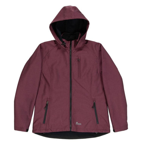 Berne Berne Ladies Eiger Softshell Jacket Maroon WJS301MNR Berne Berne Ladies Eiger Softshell Jacket Maroon WJS301MNR
