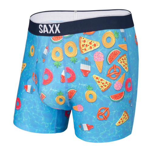 SAXX SAXX Volt Boxer Brief - Floatie Snacks - SXBB29 FLN SAXX SAXX Volt Boxer Brief - Floatie Snacks - SXBB29 FLN