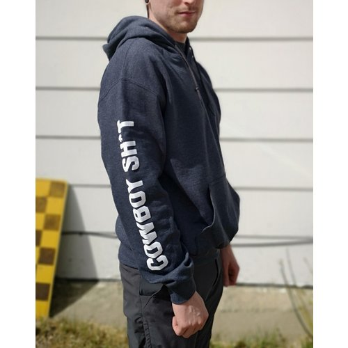 Cowboy Sh*t Cowboy Shit - Grey Arm Logo Hoodie