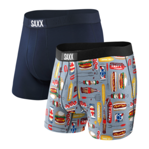 SAXX SAXX Ultra Boxer Brief 2 Pack - SXPP2U BQN