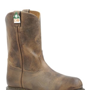 Boulet Boulet Mens 10" HillBilly Golden CSA Steel toe boot 4381 3E