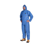 Pioneer 2075 V7014540 Disposable FR SMS Coverall – Blue