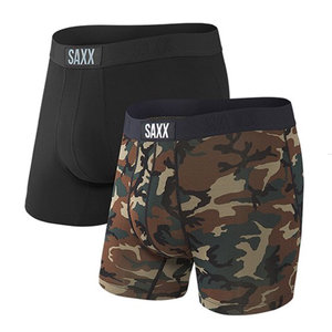 SAXX Saxx Vibe 2 Pack Black/Camo SXPP2V WDP