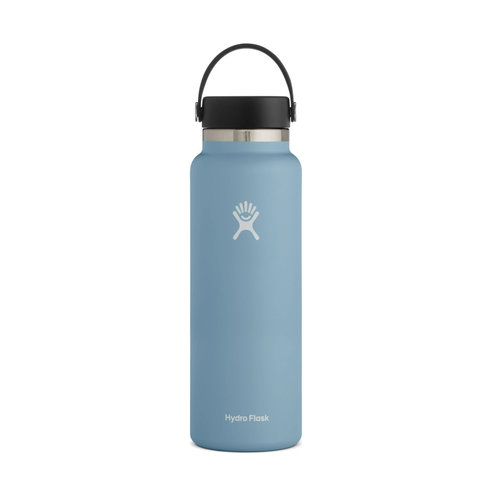 Hydro Flask Hydro Flask 40 oz. Wide Mouth w/ Flex Cap- Rain Hydro Flask Hydro Flask 40 oz. Wide Mouth w/ Flex Cap- Rain