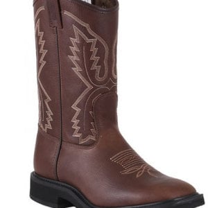 Canada West Canada West Mens Brahma Spongy Brown Ropers - Insulated - 8190