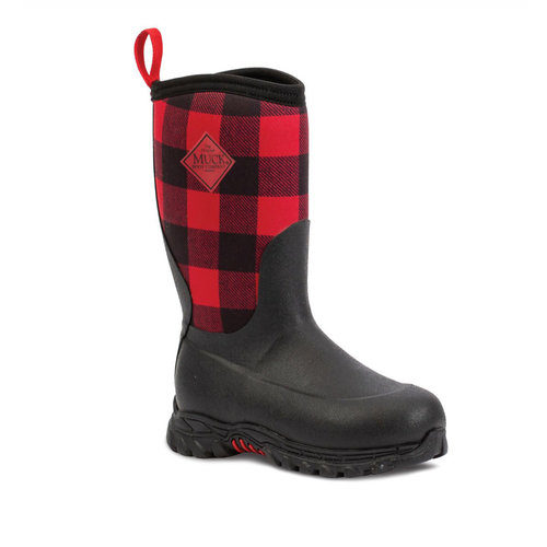 Muck Muck Youth Rugged II Black/Buffalo Plaid RG2-6PLD Muck Muck Youth Rugged II Black/Buffalo Plaid RG2-6PLD