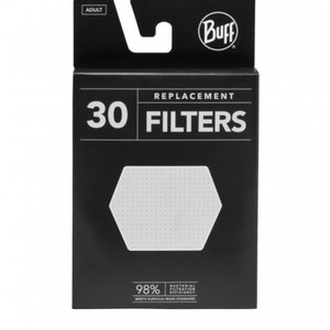 Buff Buff Face Mask Replacement Filters Adult 30 Pack 126658