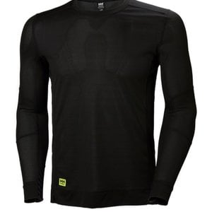 Helly Hansen Helly Hansen Lifa All Season Baselayer Black Crewneck 75105-990