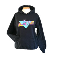 Cowboy Shit- 80’s Vibe Black Hoody