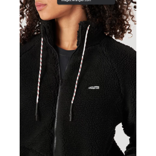 Wrangler Wrangler Women’s Fleece Jacket Black LAJ68JB