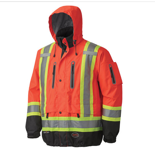 Pioneer Pioneer Waterproof Breathable Hi-Vis Parka 5200