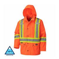 Pioneer 100% Waterproof Hi-Vis Jacket Orange (Hood Not Included) 5575A - SIZE XL ONLY