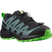 Salomon Junior XA Pro 3D v8 CSWP J Trail-Running Shoes - Black/Green Gecko 414340