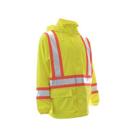 Forcefield FR High Visibility Rain Jacket Yellow 023