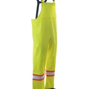 Forcefield Forcefield FR High Visibility Rain Bib Pants Yellow 023