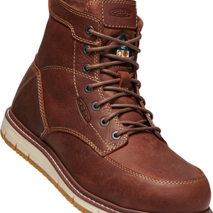 KEEN KEEN Men's San Jose 6" CSA Width EE - Brown - 1021336