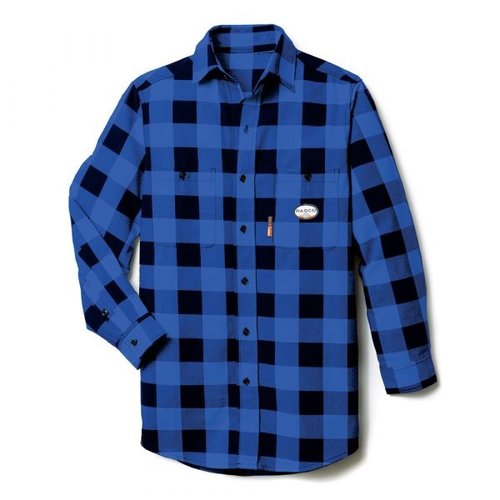 Rasco Rasco FR Plaid Shirt FR0824 Blue/Black Rasco Rasco FR Plaid Shirt FR0824 Blue/Black