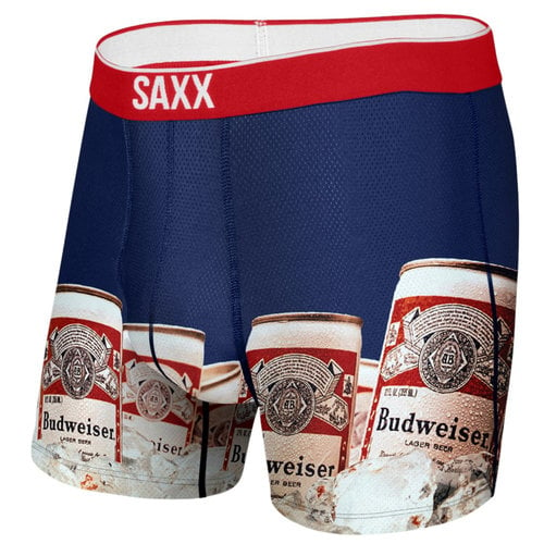 SAXX VIBE Boxer Brief Grey Beer Cheers - Herbert's Boots and Western Wear